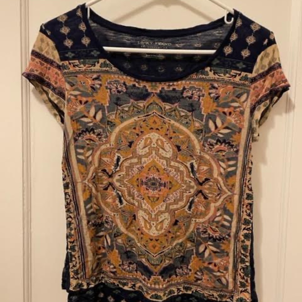 Lucky Brand Women's Bohemian Tshirt